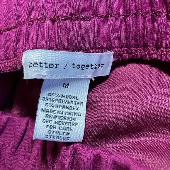 Better Together, lounge pants, straight leg, excellent condition, size medium - Picture 3 of 3